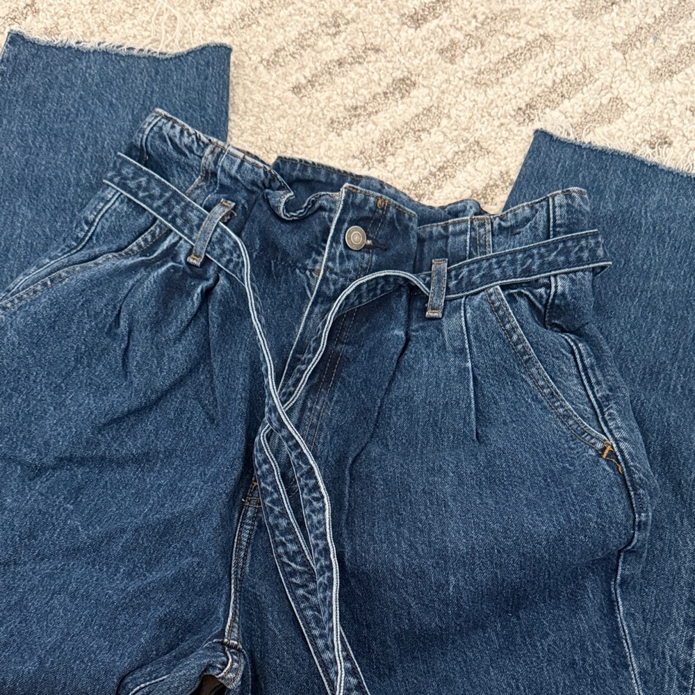 Abercrombie & Fitch High Rise Blue Jeans